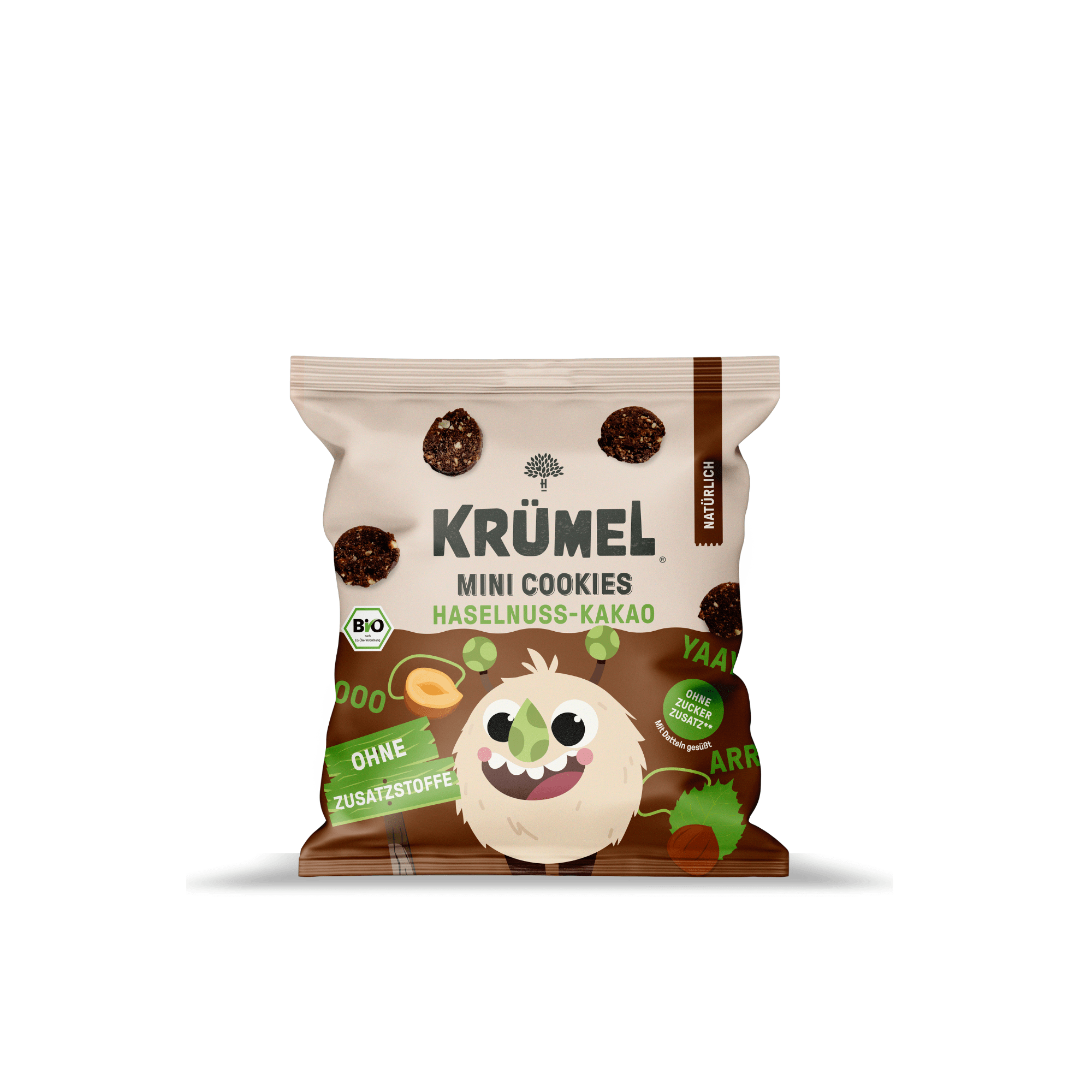 Bio Mini Cookies Schoko-Haselnuss – KRÜMEL® Bio Mini Cookies Schoko-Haselnuss – KRÜMEL®