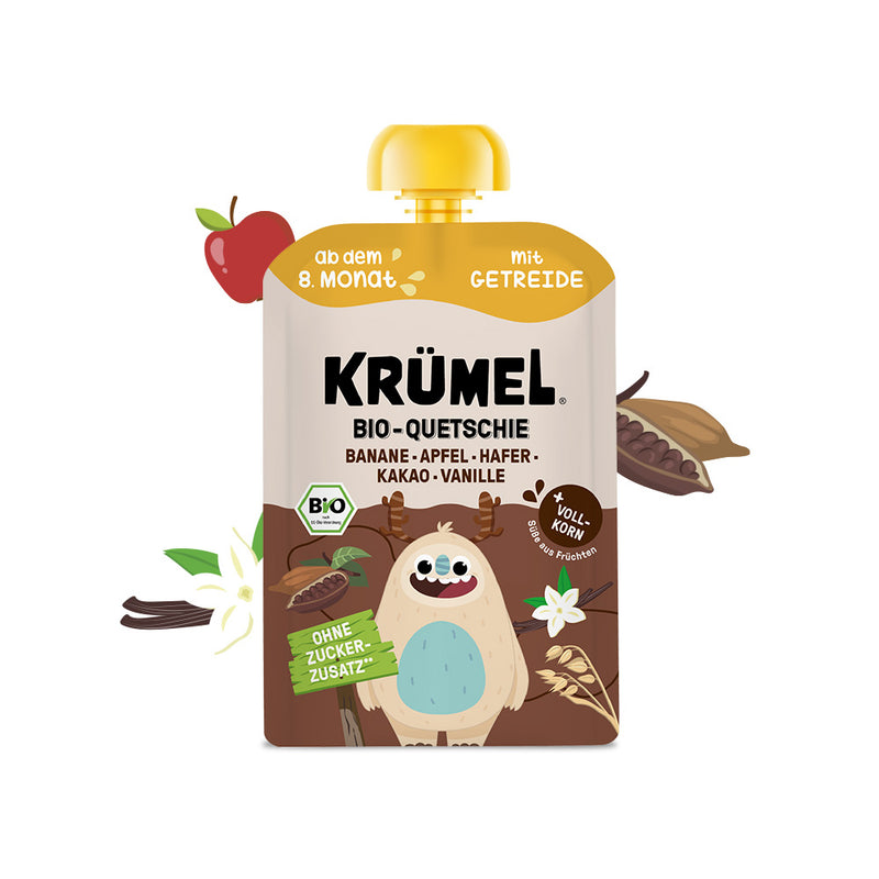 Bio Quetschie Banane-Kakao (ab 8+ Monate)