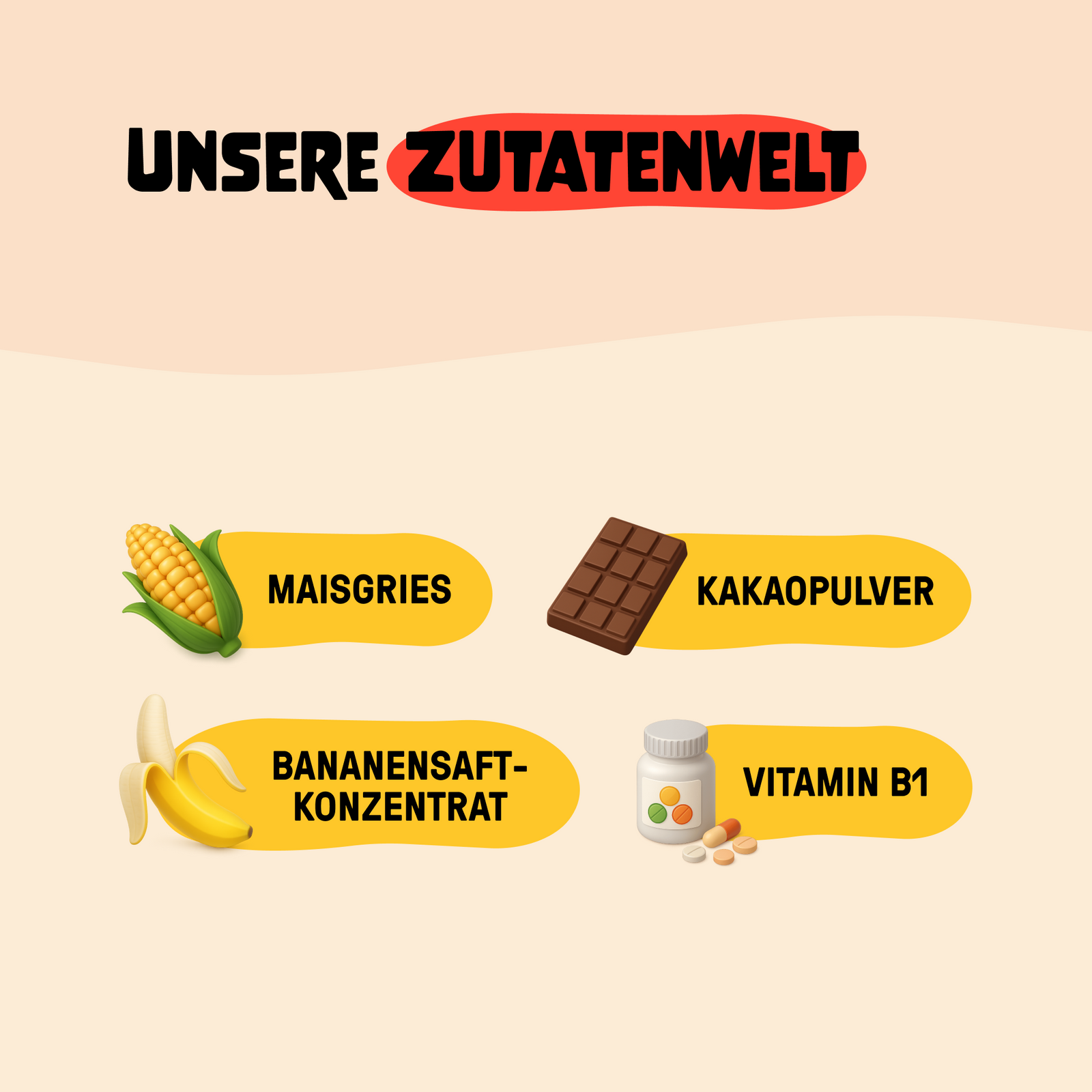 Bio Knusper Ringe Kakao-Banane