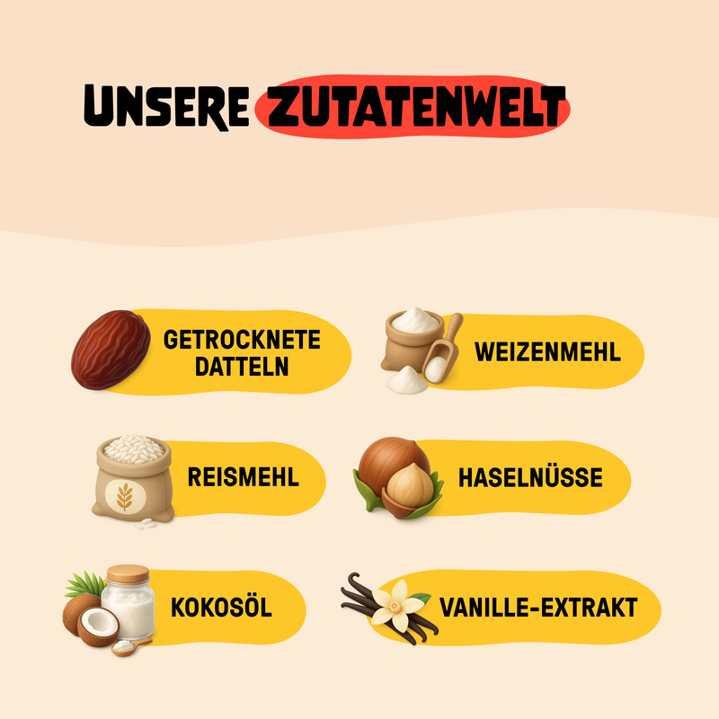 Bio Knusper Waffeln Haselnuss