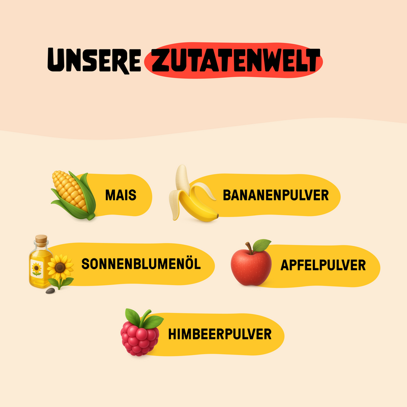Peppa Knusper Sterne Himbeere