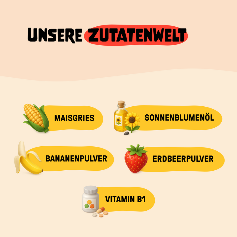 Peppa Mais Stangen Erdbeer-Banane