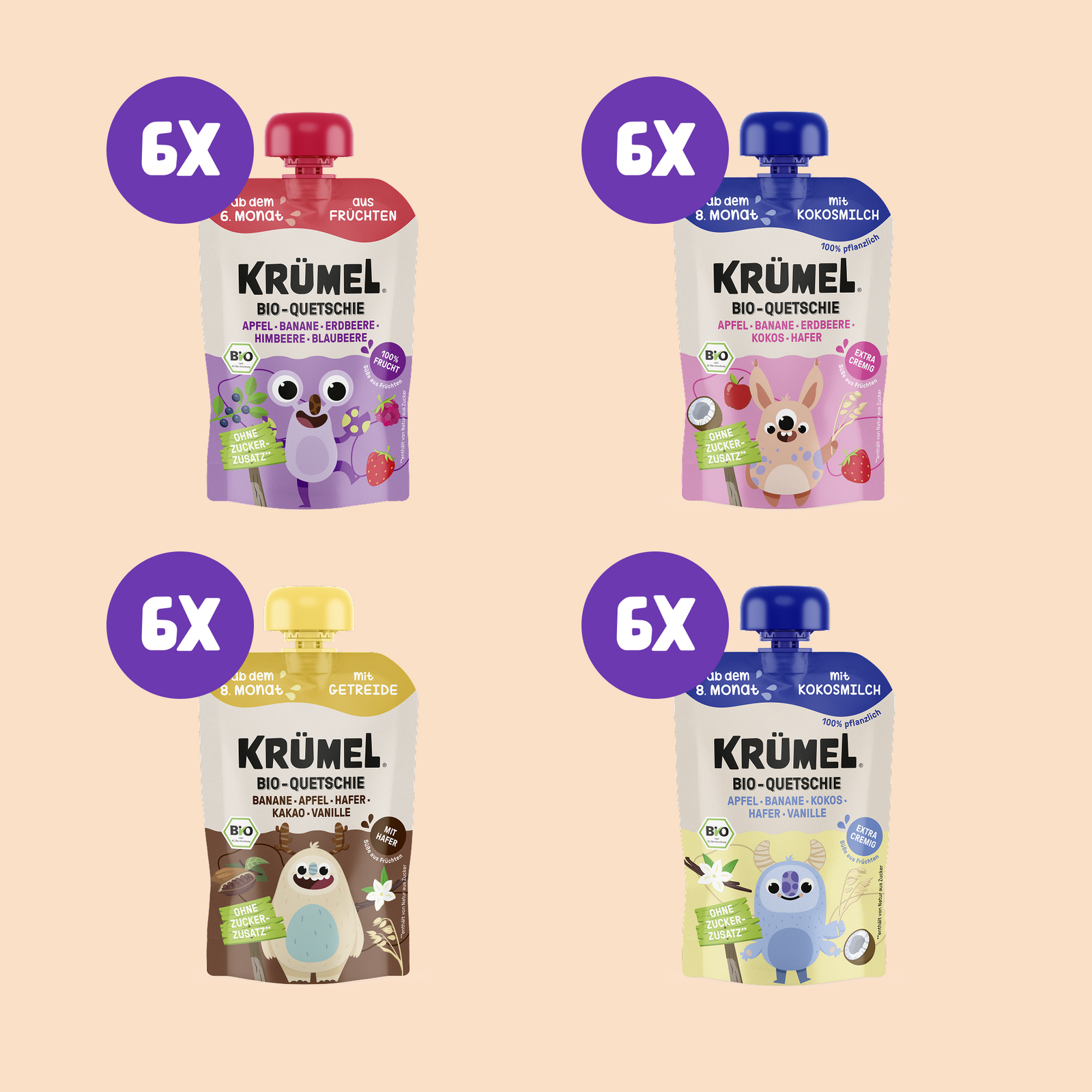 Krümel Quetschie Box klein