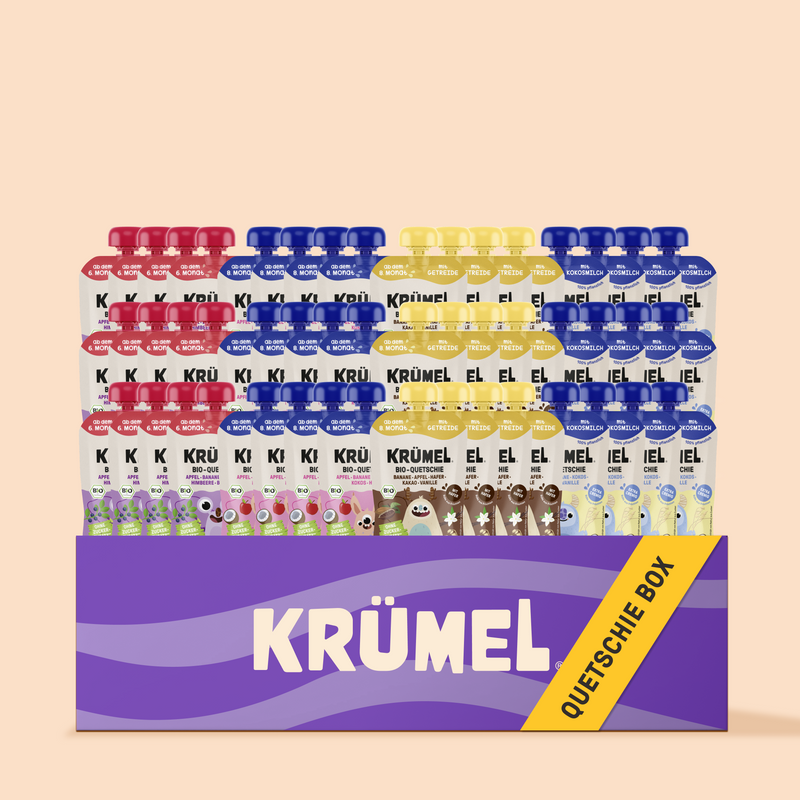 Krümel Quetschie Bundle – Krümel® Bio-Snacks für Kinder