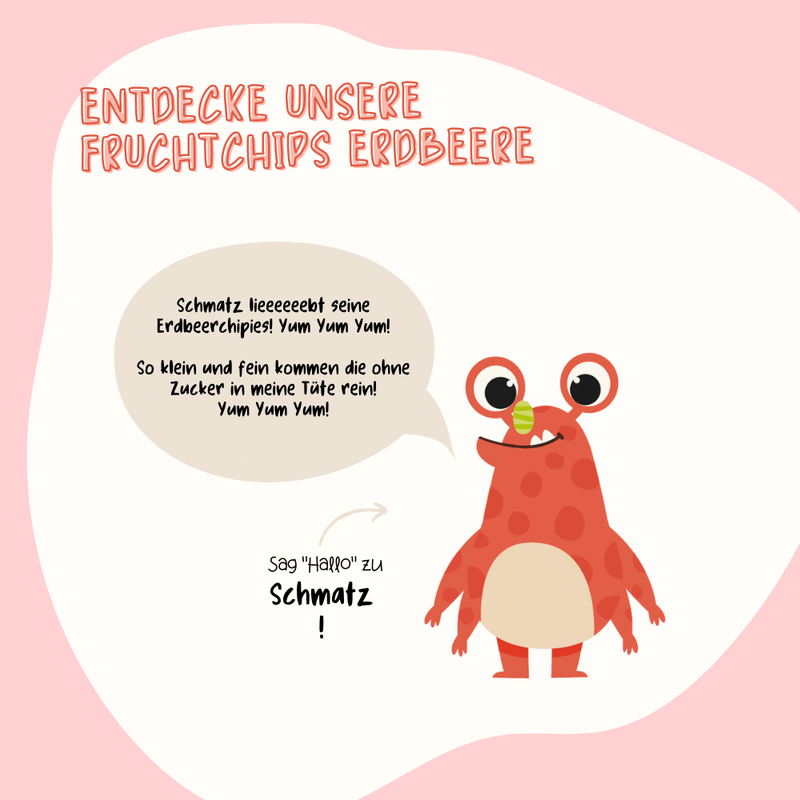 Bio Fruchtchips Erdbeere