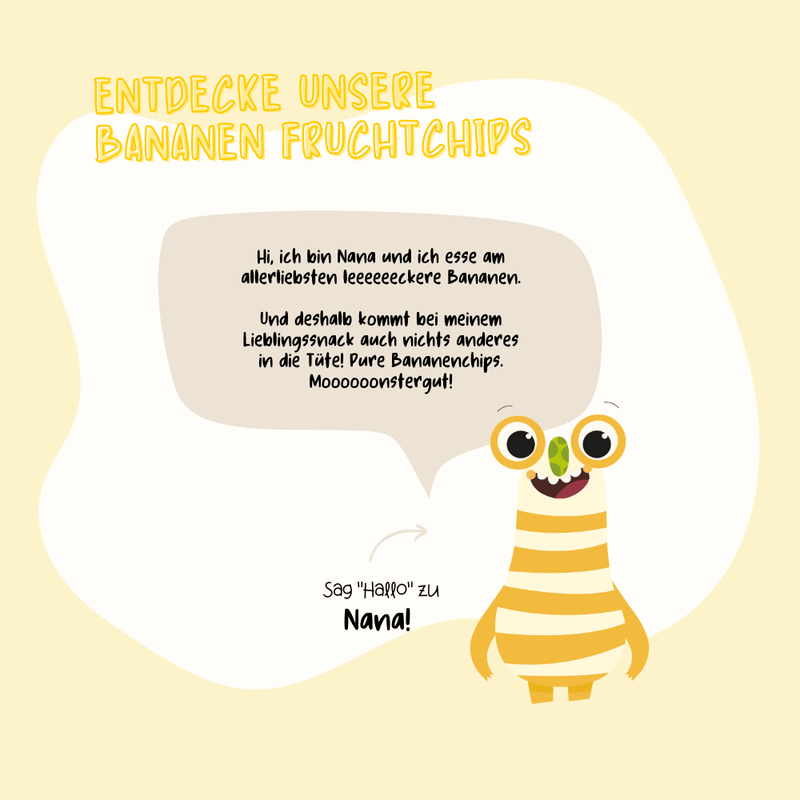 Bio Fruchtchips Banane