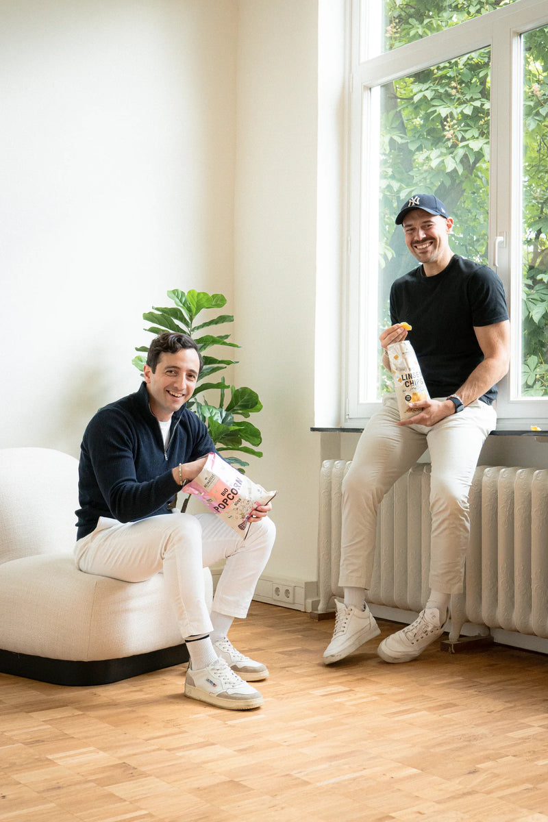 Aryan und Maurice, Gründer von Krümel