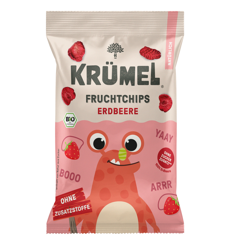 Bio Fruchtchips Erdbeere