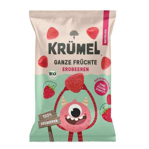 Bio Ganze Früchte Erdbeere