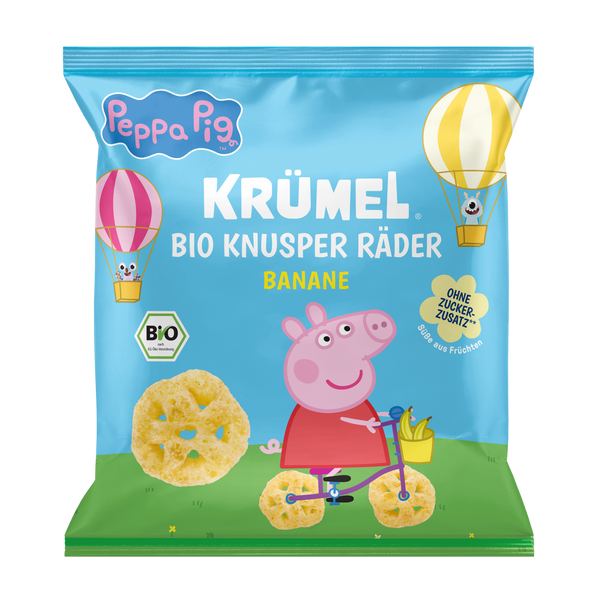 Peppa Knusper Räder Banane