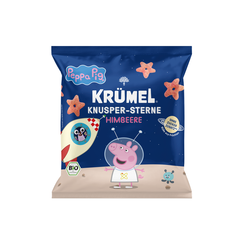 Peppa Knusper Sterne Himbeere