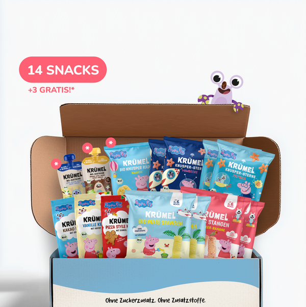 Krümel x Peppa Probierbox