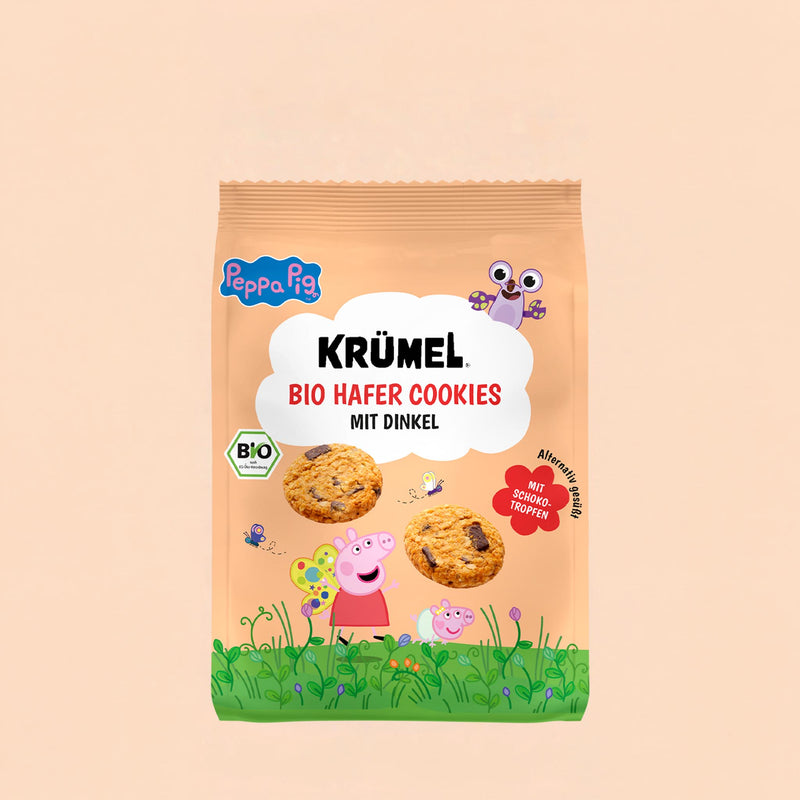 Peppa x Krümel Bio Hafer Cookies