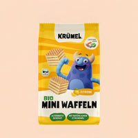 Krümel Bio Mini Waffeln Zitrone