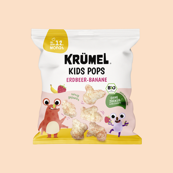 Bio Kids Pops Erdbeer-Banane