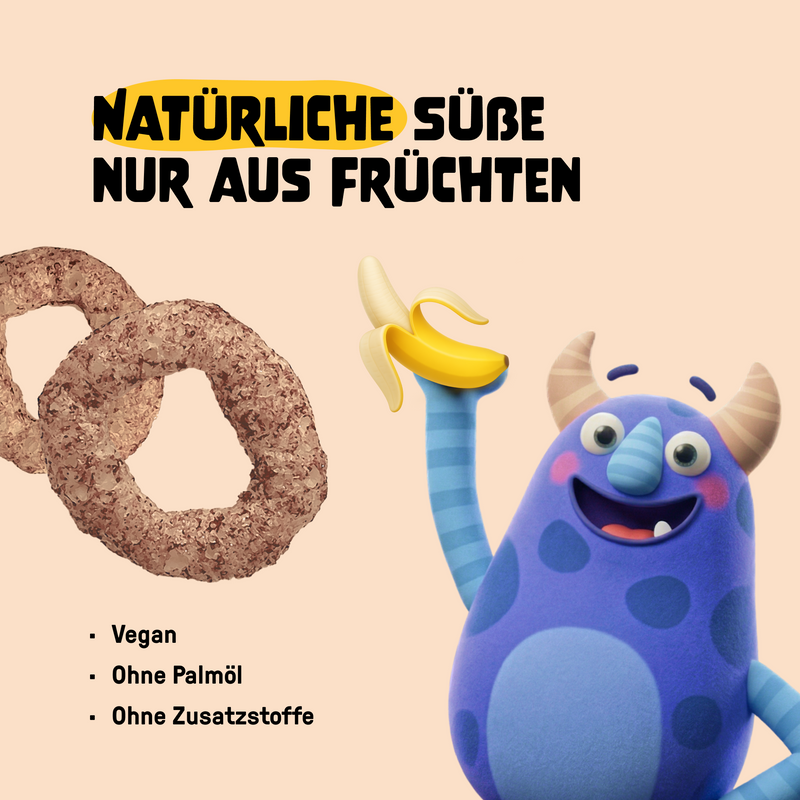 Bio Knusper Ringe Kakao-Banane