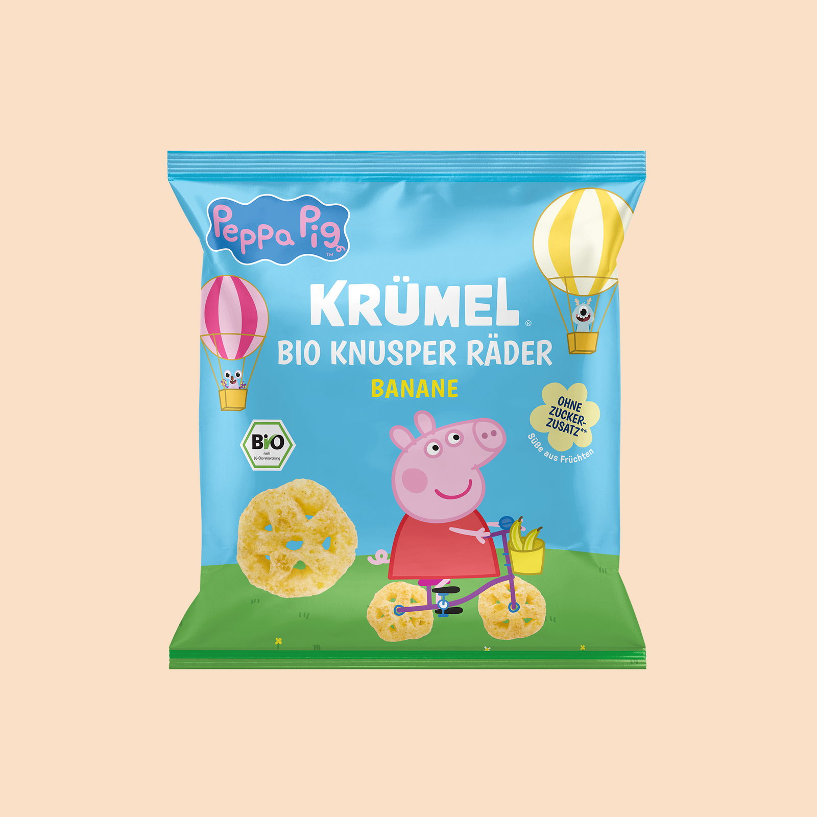Peppa Knusper Räder Banane