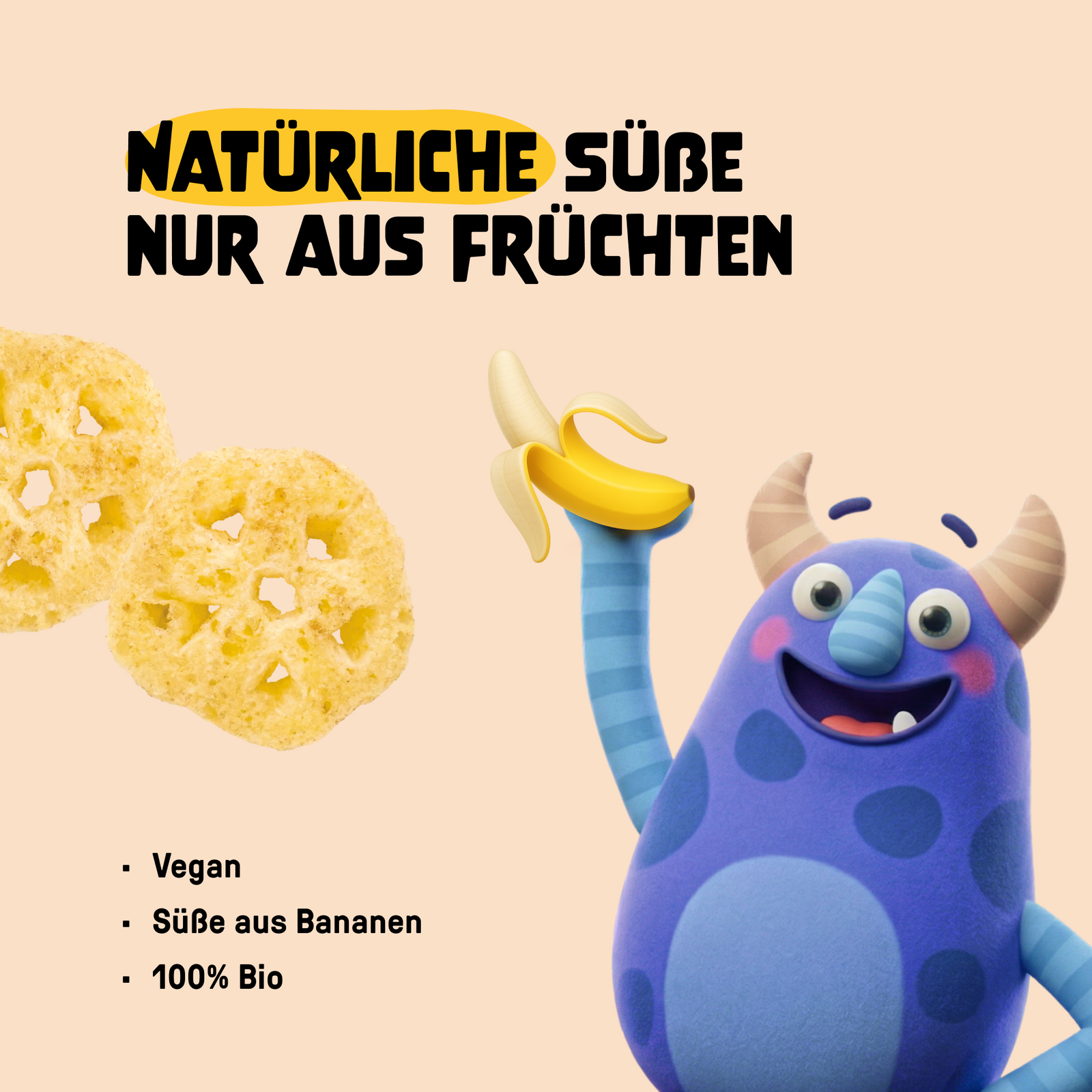 Peppa Knusper Räder Banane