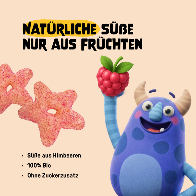 Peppa Knusper Sterne Himbeere
