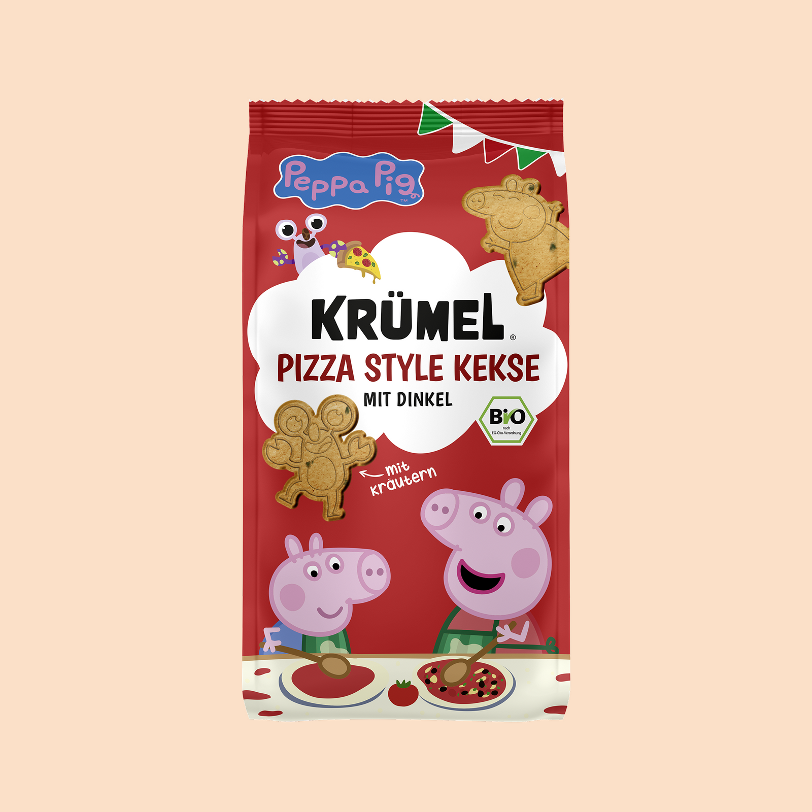 Peppa Kekse Pizza Style