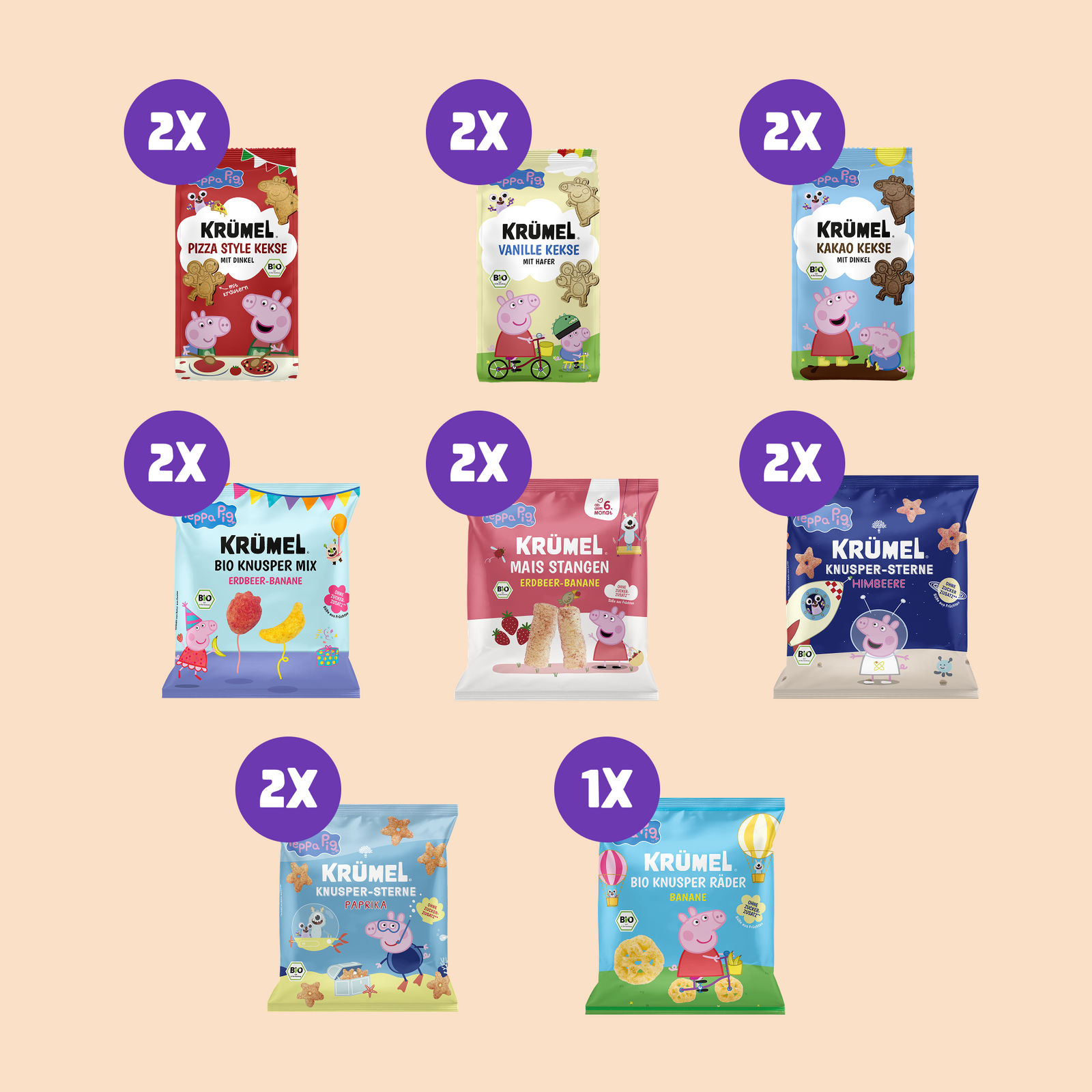 Krümel x Peppa Box klein