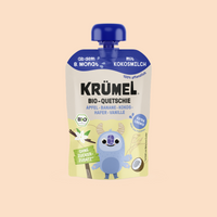Bio Quetschie Vanille Kokos mit Hafer (ab 8+ Monate)