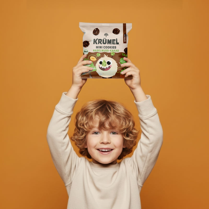 Bio Mini Cookies Schoko-Haselnuss