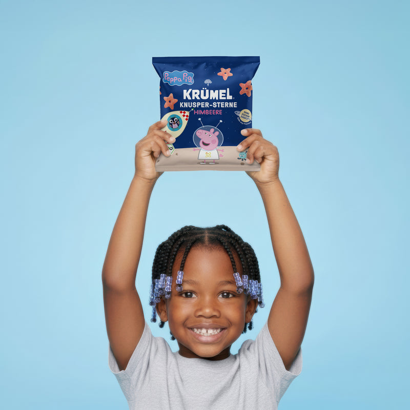 Peppa Knusper Sterne Himbeere