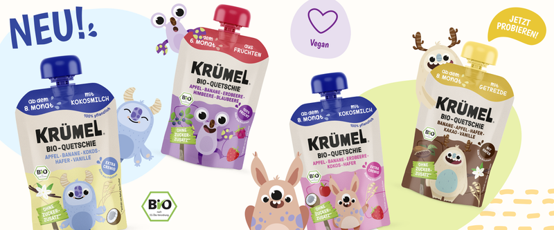 Bio Quetschie Kokos Erdbeere (ab 8+ Monate)